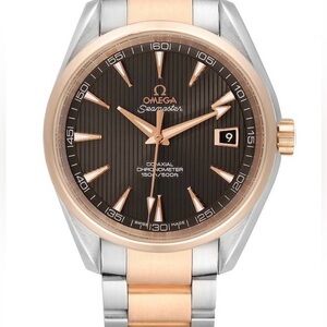 Omega Two Tone Aqua Terra